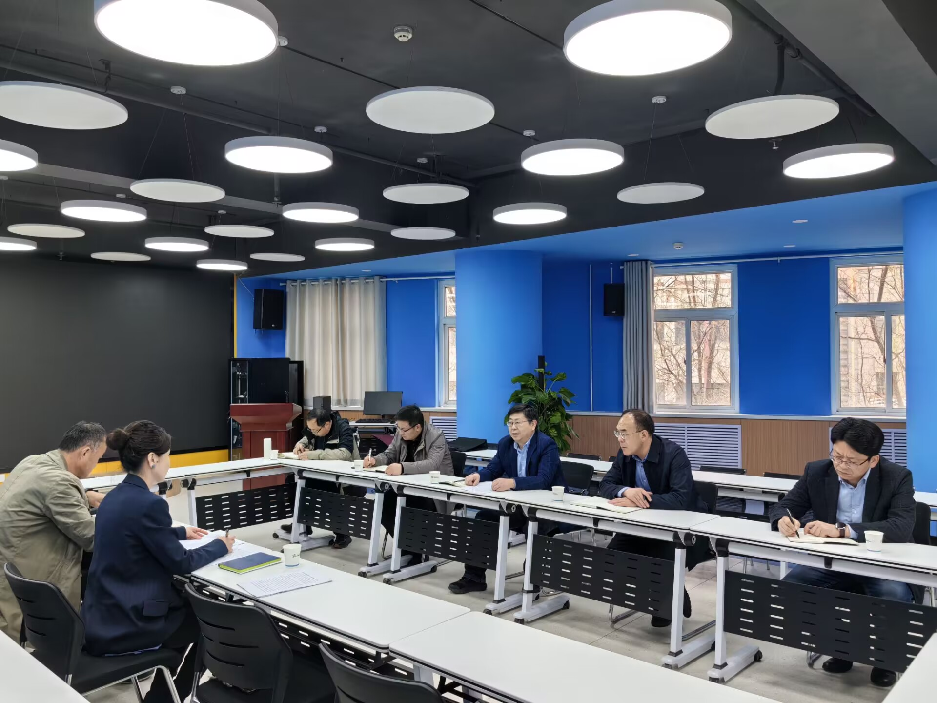 校领导到土木公司调研指导工作